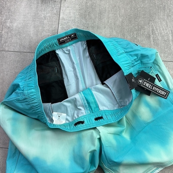 🔹O’NEILL🔹STOCKTON PRINTE- WAIST hybrid elastic waist every day shorts swim dry - Picture 10 of 10
